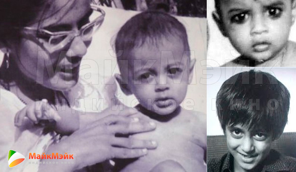 Салман Кхан в детстве (фото)