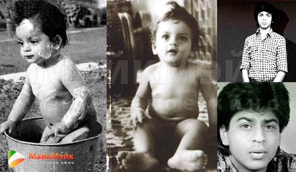 Шах Рукх Кхан в детстве (фото)
